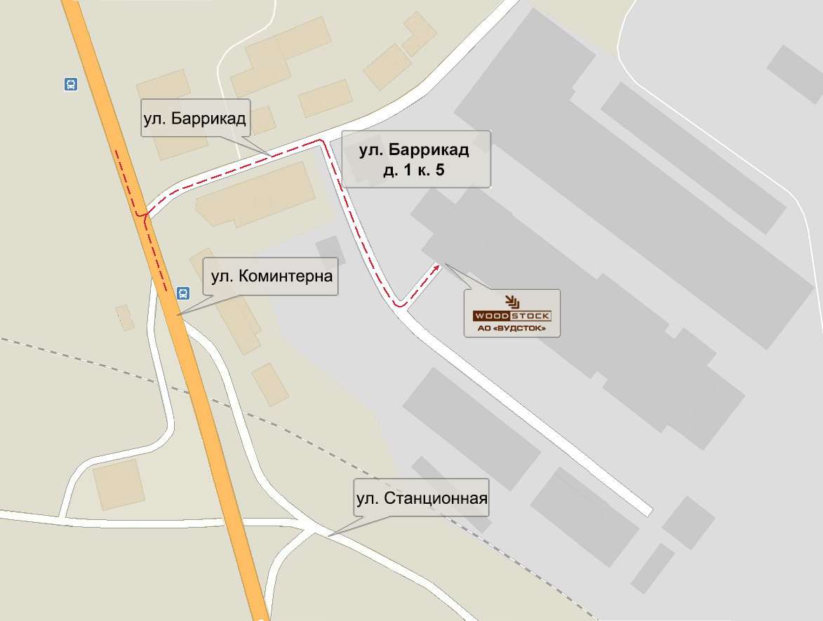 Вудсток схема проезда