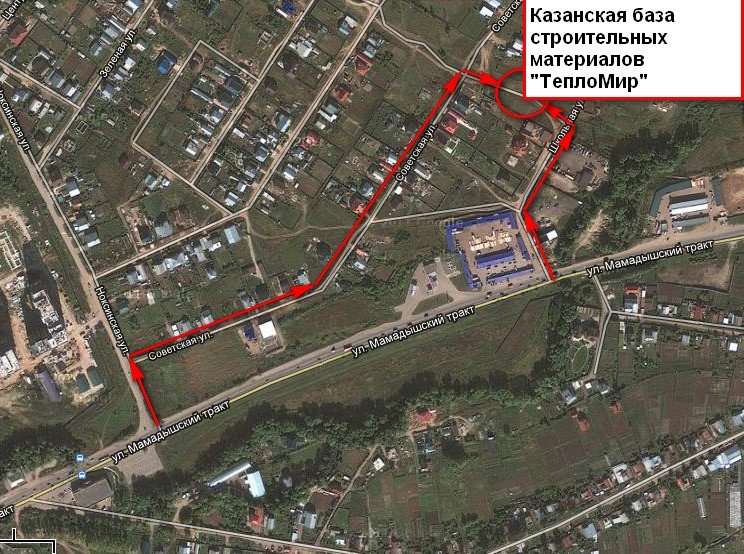 Карта поселок константиновка казань